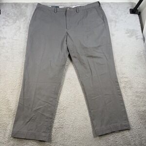 Polo Ralph Lauren Pants Mens 42x30 Grey Preston Cotton Chino Pony Casual